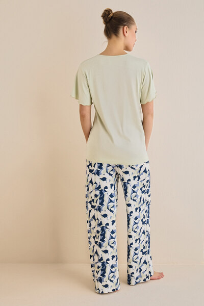SEAMLIFE HOMEWEAR Palozzo Oversized Pants Set