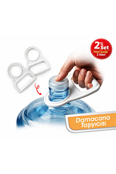NO BRAND 2 Adet Damacana Taşıyıcı - Damacana Tutacağı Damacana Taşıma Aparatı
