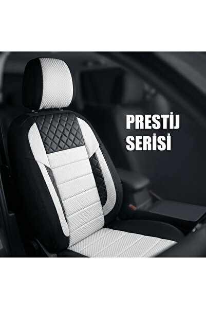 İmza Oto Tekstil Prestij Serisi Universal Oto Koltuk Kılıfı Takımı - 2+1 Tica...