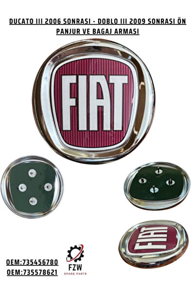 FZW FIAT (DBY) DOBLO III 09>-(DCT) DUCATO III 06> PANJUR VE BAGAJ ARMASI BORD...