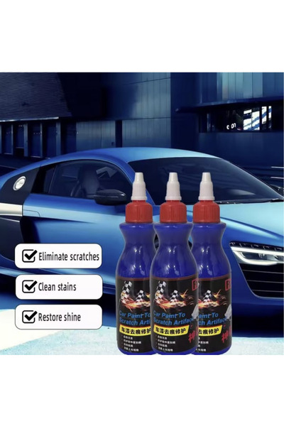 unbranded Solutie îndepărtare zgârieturi auto 120ml, corector zgârieturi caro...