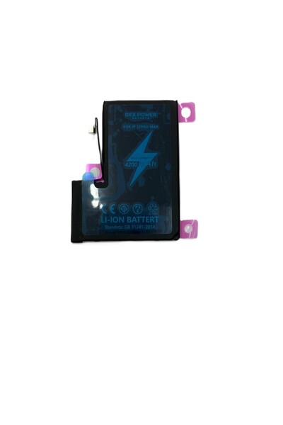 DEX BATTERİES İPHONE 12 PRO MAX GÜÇLENDİRİLMİŞ CEP TELEFONU BATARYASI