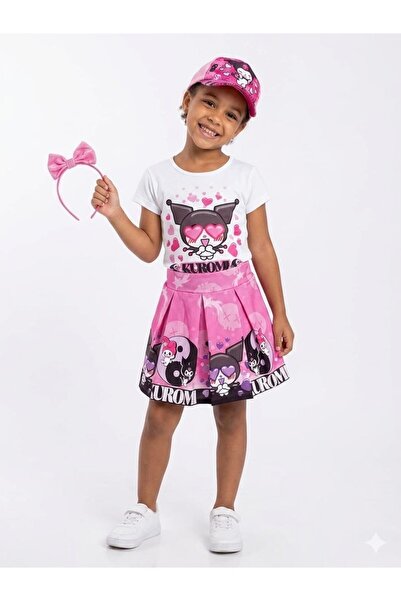 ÇİDO KİDS Hat and Skirt Set