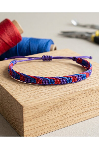 BHCL Braided Macrame Colorful Bracelet, Waterproof Summer Bracelet, Gift Unis...