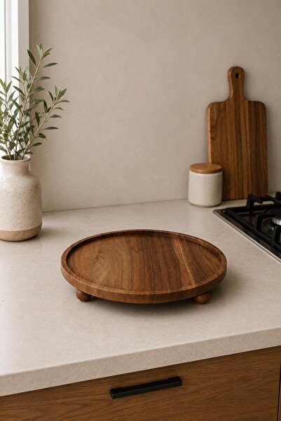 linahomee Akasya Sunum/ Servis Tabağı (25 cm)