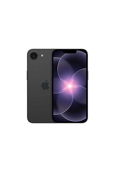 Apple هاتف آيفون 17e الذكي بتقنية 5G، سعة تخزين 256 جيجابايت، أسود اللون