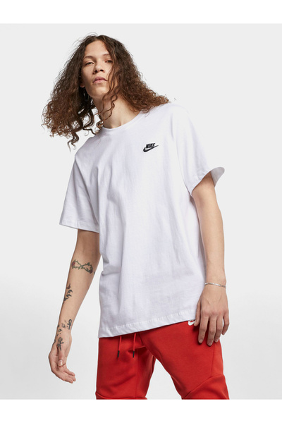Nike تي شيرت مطرز بشعار NSW