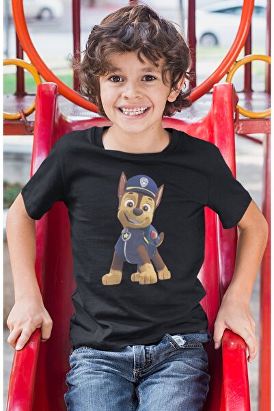 SEVBANO Tricou pentru copii cu imprimeu Paw Petrol, unisex, cu desene animate...