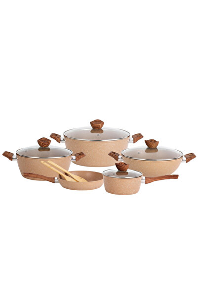 DELCASA 11-Piece Essential Non-Stick Cookware Set