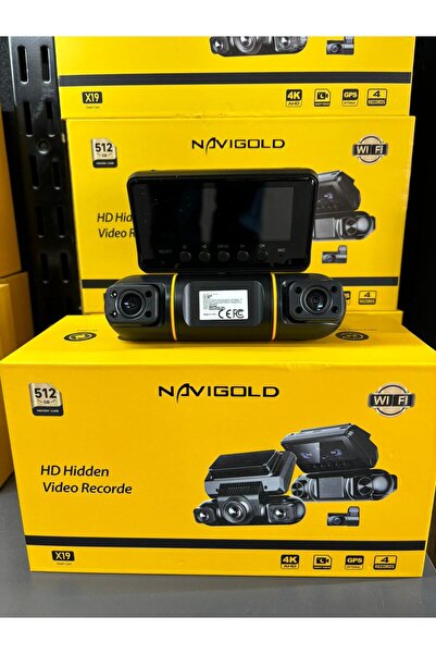 Navigold ARAÇ YOL KAYIT KAMERASI 4 KAMERALI X19
