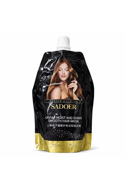 SADOER Mască de Păr cu Caviar 350 ml – Hidratare Intensă, Netezire și Străluc...