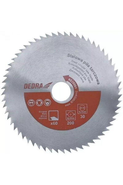 DEDRA EXIM Steel circular saw blades 315x80x30