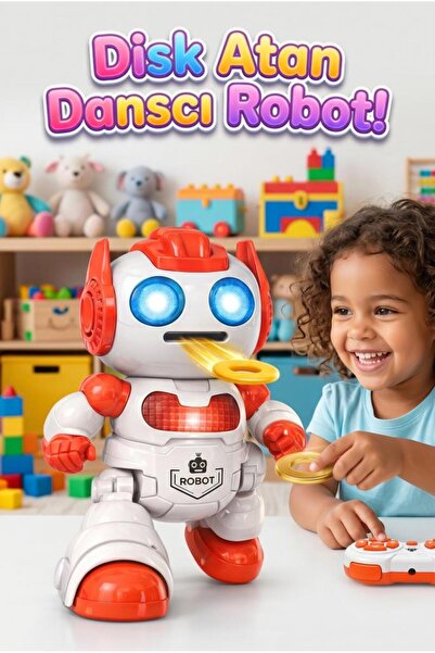 Tıfıl Toys Uzaktan Kumandalı Sesli Işıklı 9 Fonksiyonlu Programlanabilir Disk...