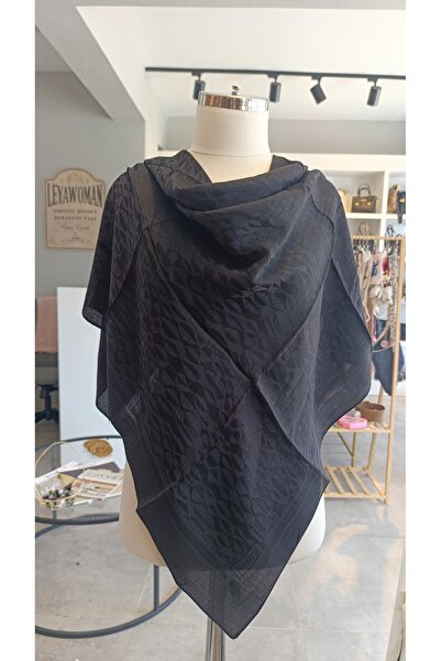 HAREM SCARF Noura Cotton Lyocell Scarf Diamond Mi̇ora Scarf