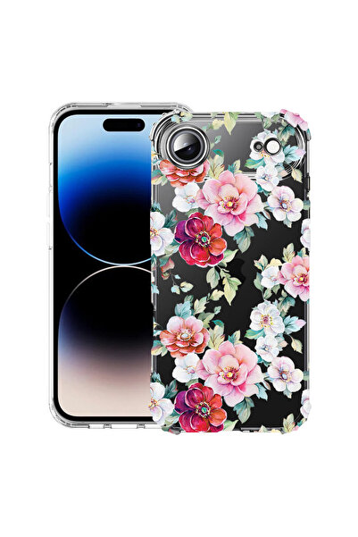 bestcase Husă Antișoc pentru Apple iPhone 17 Air, cu model floral - camelie, ...