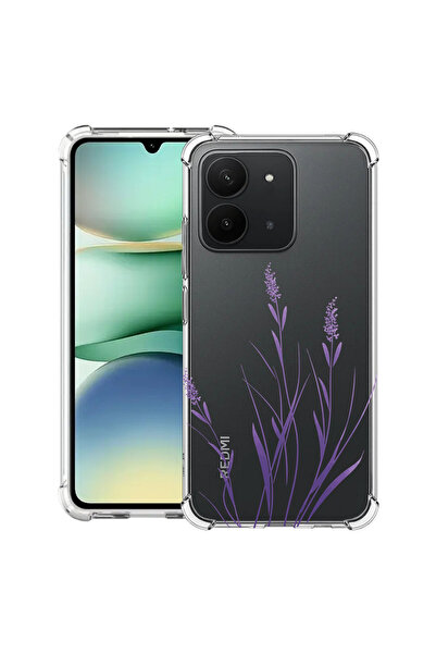 bestcase Противоударен калъф за Xiaomi Redmi 15C 5G (173мм) / Poco C85, Флора...