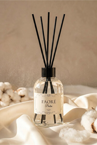 Faoré Essential Pudra Oda Kokusu 100 ml | Kalıcı Çubuklu Oda Kokusu