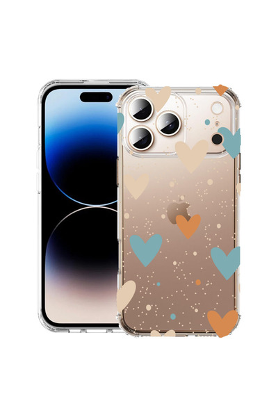 bestcase Αντικραδασμική Θήκη για Apple iPhone 17 Pro, Χαριτωμένο Σχέδιο Αγάπη...