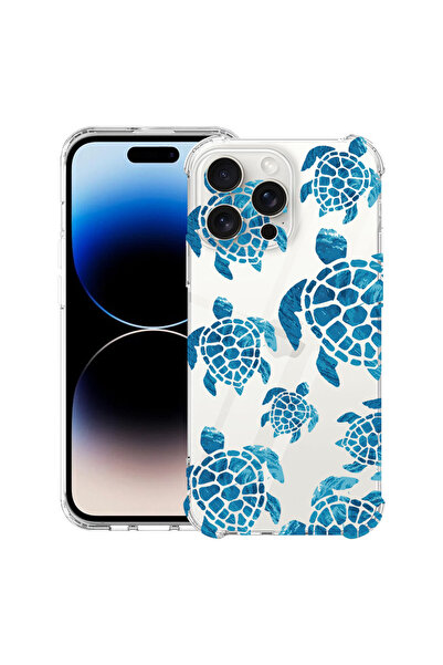 bestcase Husă Antișoc pentru Apple iPhone 15 Pro, Broaște Țestoase de Vară, 1...