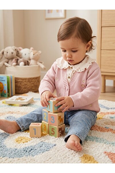 INFANT Set tinută Olix cu pulover și blugi - Mărimi de la 6 la 18 luni