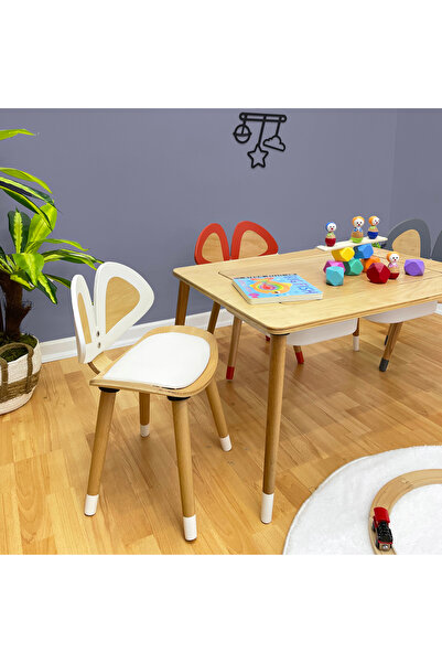 Montessori Çocuk Aktivite Sandalyesi Fare sandalye, Çocuk odası mobilyası