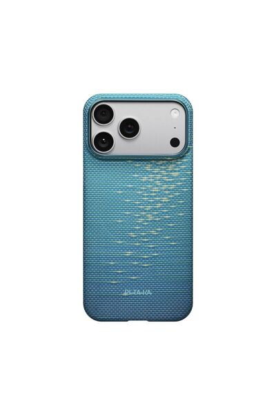 PITAKA Carcasă Ultra-Subțire din Aramidă MagSafe pentru iPhone 17 Pro Max Alb...
