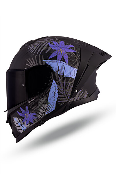Origine Etna Tropical Mat Siyah-Mor Kask