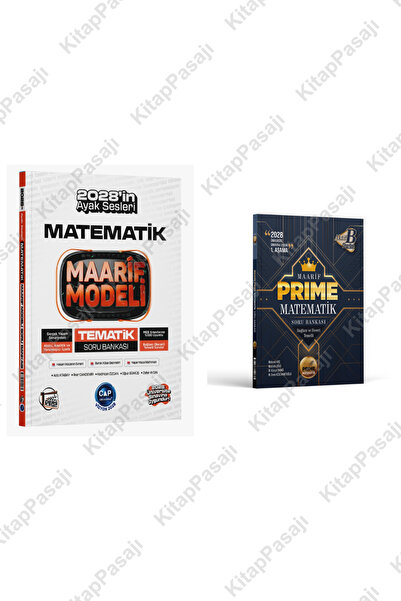 Çap Yayınları Çap Matematik Ders Platosu Maarif Modeli Tematik Soru Bankası v...