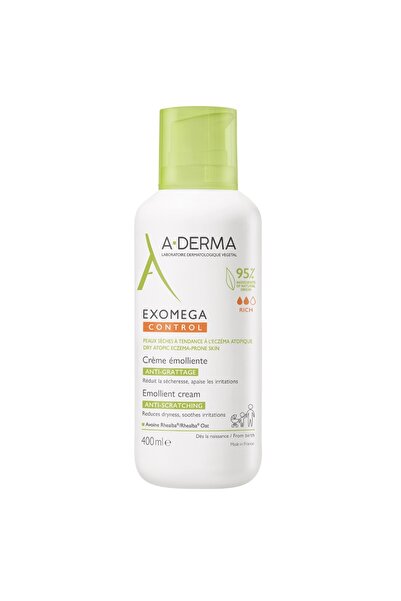 A-DERMA Cremă emolientă Derma Exomega Control 400 ml