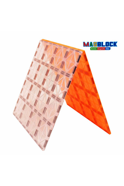 Magblock 2 Adet 30x30 cm Ebatlarında Manyetik Kare Parça - Tüm Markalarla Uyu...