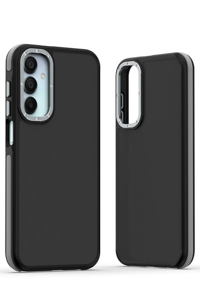 New Face Ilkeshop New Galaxy A15 4g Harvel Cover - (205701) Titanium Gray