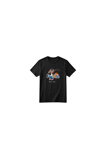 ERDEM KIDS Unisex Girls Boys Printed Crew Neck Short Sleeve Cotton Casual T-S...
