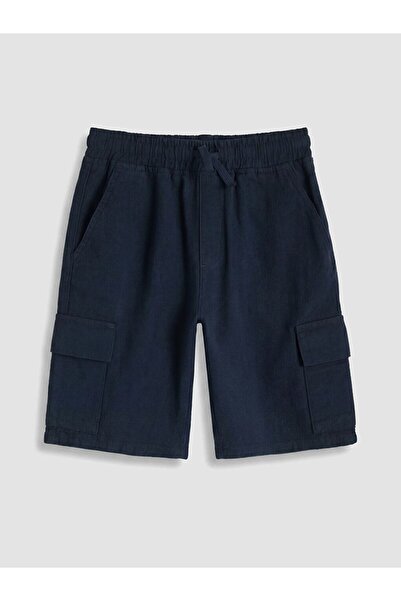 LC Waikiki Pantaloni scurti cargo pentru băieți cu talie elastică LCW