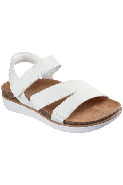 SKECHERS Sandals Lifted Comfort, White, Women