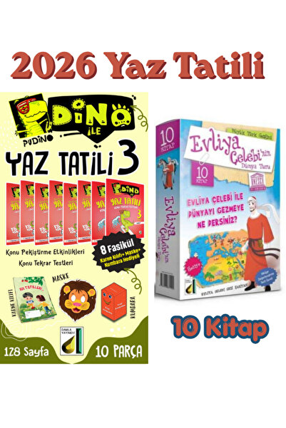 Damla Yayınevi DAMLA 3.Sınıftan 4.Sınıfa Geçenler İçin Tatil Kitabı - Evliya ...