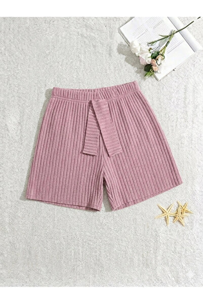 ModaSehle Women's High Waist Elastic Waist Shorts
