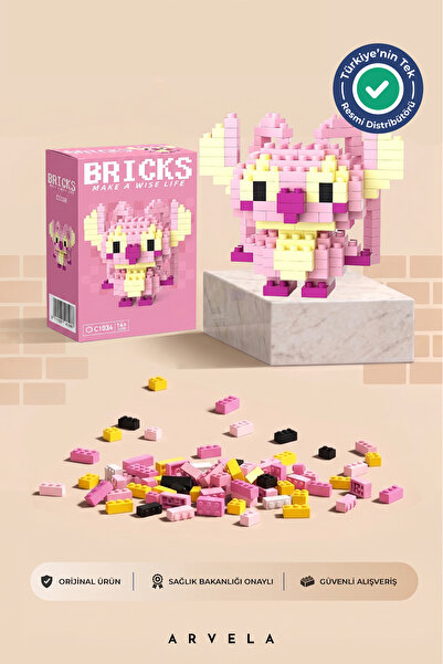 Bricks make a wise life Angel Karakteri - Eğitici Oyuncak Yapboz - Orijinal