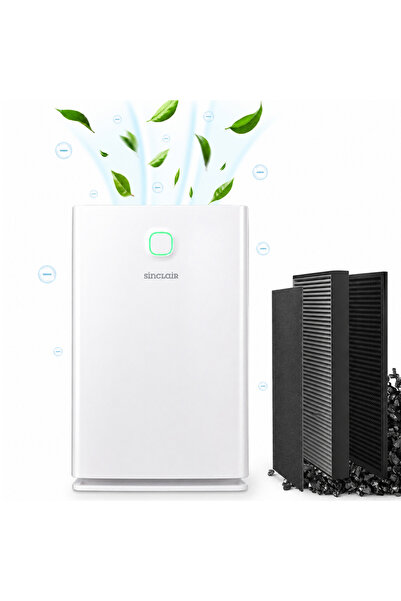 Sinclair Purificator de aer SP-45AN, HEPA H13, carbon activ, ionizare negativ...