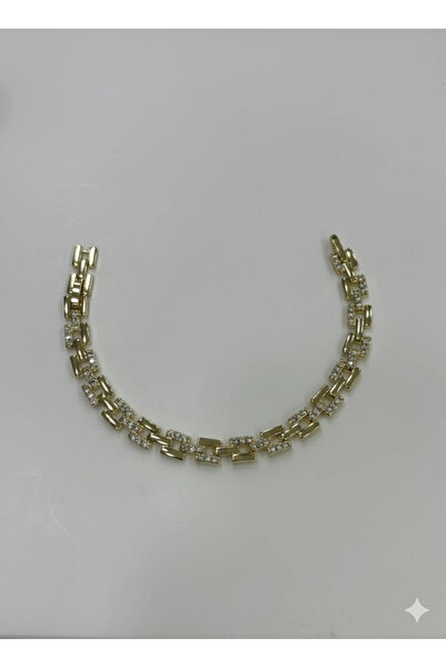 Generic Brand Zircon Stone Brass cm Bracelet 17+2 cm - Kbl0397
