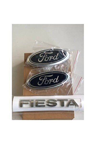 restinal Text Front and Rear Arma Fiesta 2002 - 2008 3-Piece Set Compatible w...