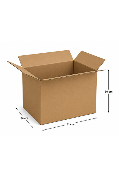 STARBOX 34x41x30 Cm Taşıma Kolisi Tek Oluklu C Dalga | Dayanıklı Kargo & Nakl...
