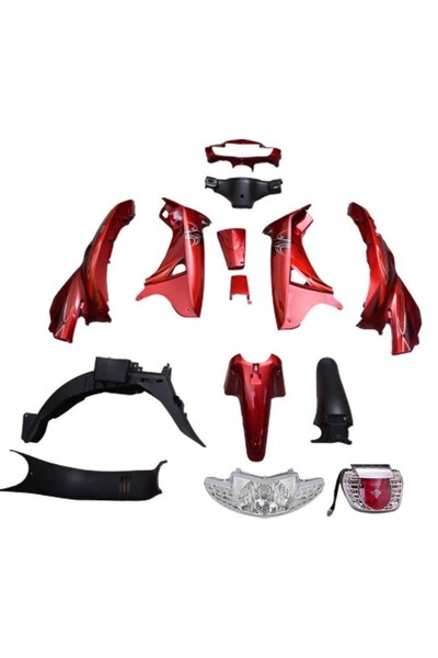 Mondial Kaporta Set [Kırmızı] [Far+Stop+Sinyal Dahil] SFC - SFC Mini