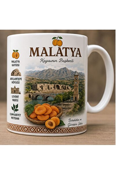 KADOREX DESIGN Turkish Cities Special Design Mug – Collection with Regional C...