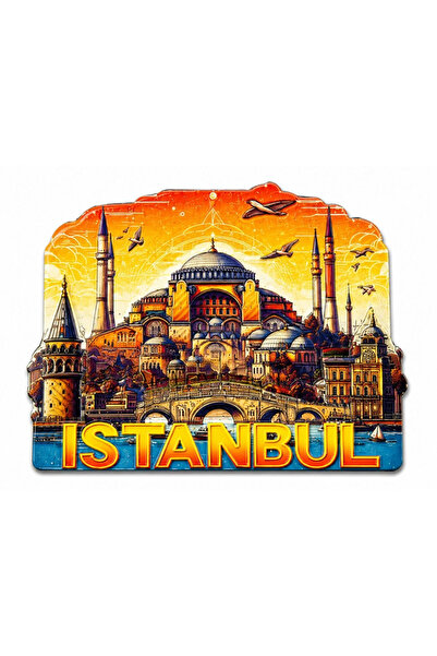 Livenda Istanbul themed silicone refrigerator ornament magnet alk5378