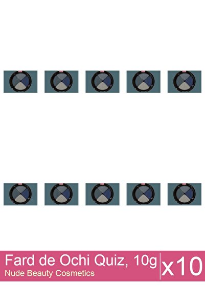 Makeup Set of 10x Eye Shadow Quiz, 10g No. 451