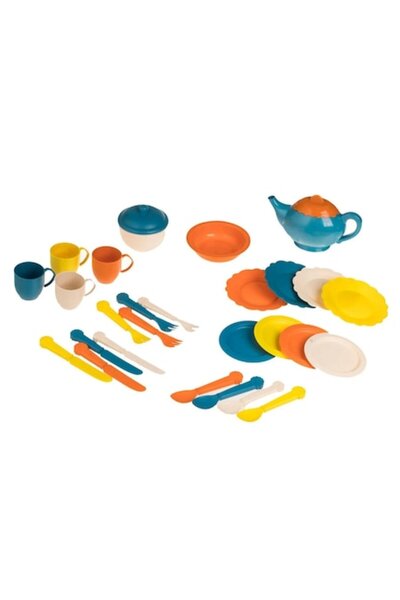 OEM Set de joacă Ceai și Accesorii pentru Masă, 27 piese, plastic, multicolor