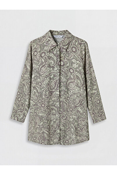 LC Waikiki Nevavm Patterned Women's Shirt Tunic with a Difference
