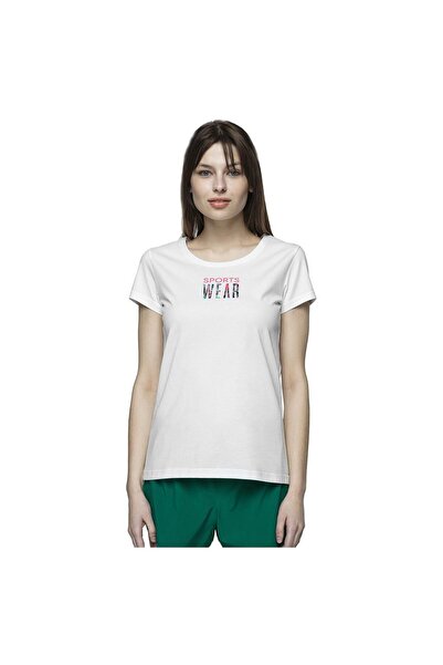 4F Tricou de damă cu mânecă scurtă M