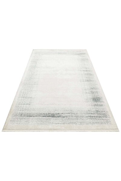 halinet Halı.Net White Vintage Washable Living Room Carpet Eko-Lagos-8 Cream ...