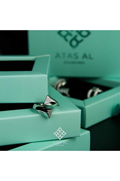 Astra Edge Modern Tasarım 925 Ayar Gümüş Yüzük